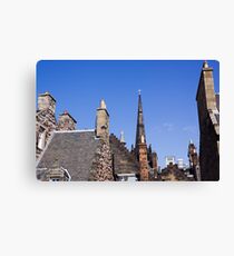 Stacks Canvas Print