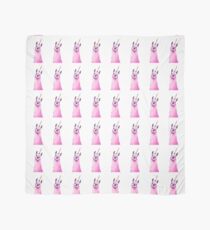Pink llama Unicorn Scarf