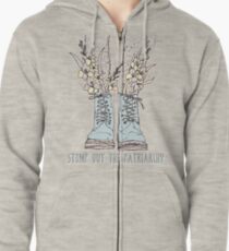 Feminist Zipped Hoodie