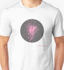 Kreis Pink Slim Fit T-Shirt