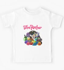 Slime Rancher Alle Slimes entwerfen Cartoon Kinder T-Shirt