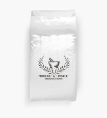 Mortar & Pestle Productions Logo Duvet Cover