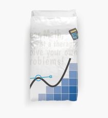 Funny Basic Math T shirt Ridiculousness Design Activities Problems Duvet Cover