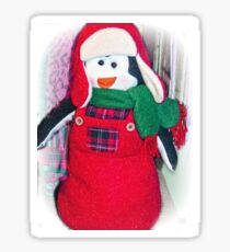 Pegatina Christmas Penguin