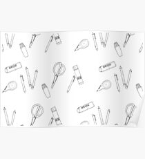 STATIONERY GRID Poster