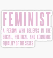 Pegatina *** impecable - feminista