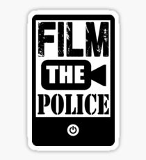 FILM THE POLICE Sticker