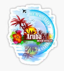 Aruba Dutch Antilles Sticker