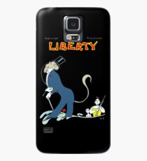 LIBERTY : Vintage 1926 Magazine Advertising Print Case/Skin for Samsung Galaxy