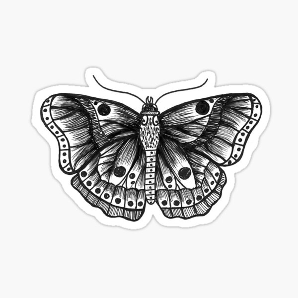 Butterfly Tattoo Stickers Redbubble