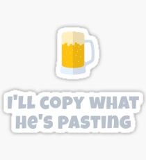 Copy And Paste Stickers | Redbubble
