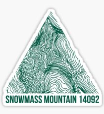 Snowmass Mountain Sticker