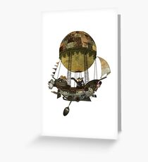 A tour in the Clouds Greeting Card