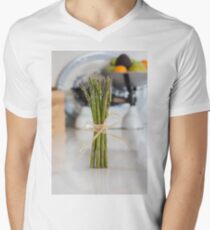 Asparagus Men's V-Neck T-Shirt