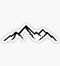 Berge Sticker