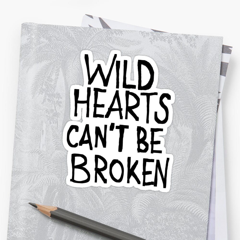 pink wild hearts can t be broken meanng