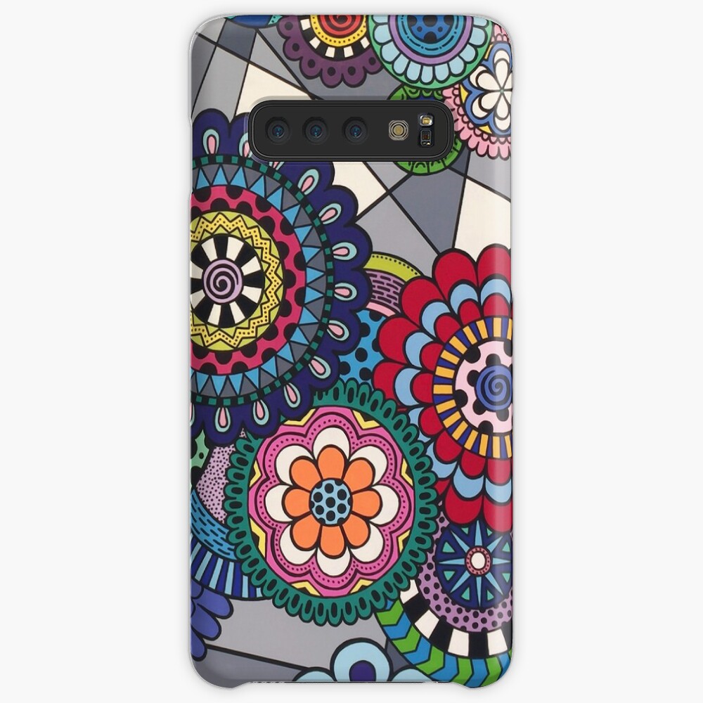 Mandalas In Bloom Case & Skin for Samsung Galaxy