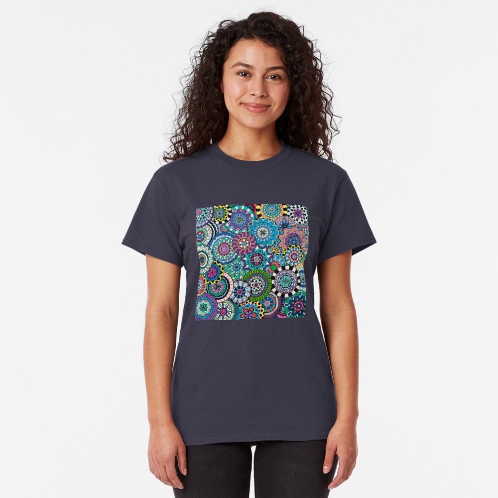 Many Mandalas Classic T-Shirt