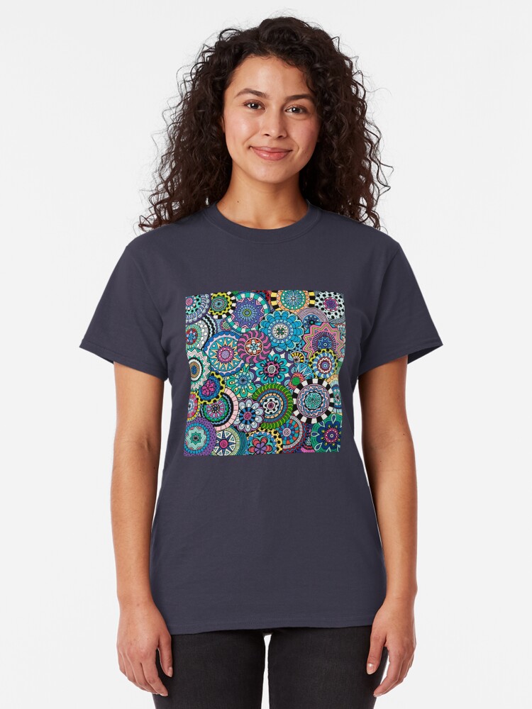 Alternate view of Many Mandalas Classic T-Shirt