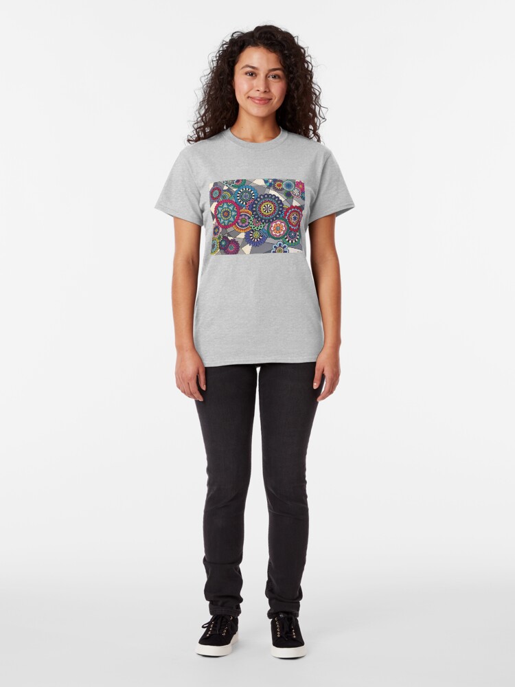 Alternate view of Mandalas In Bloom Classic T-Shirt