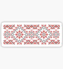 Ukrainian national ornaments Sticker