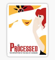 Pegatina Procesado: un transistor y malvado mash up