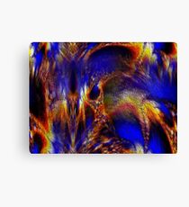 Fighting Canvas Print