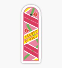 Back to the Future Hover Board Sticker