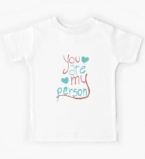 Meine Person Kinder T-Shirt