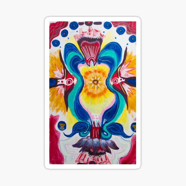 Cosmic Yoni Sticker