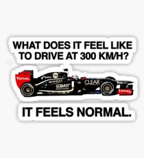 On Driving at 300Km/h Sticker