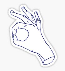nice hands Sticker