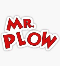 Mr. Plow Sticker