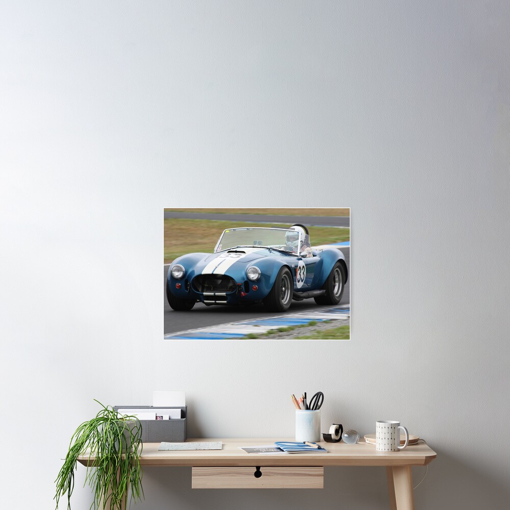 Blue Snake Poster