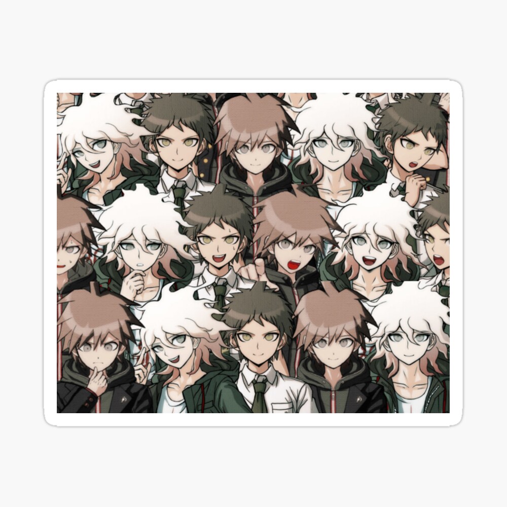 Makoto Naegi Nagito Komaeda Hajime Hinata Greeting Card By