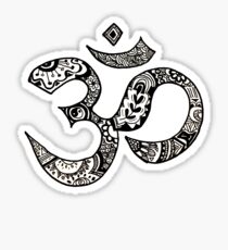 Om Sign Sticker