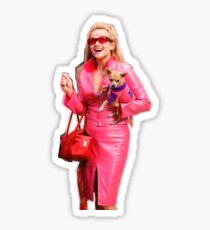 Elle Woods Legally Blonde Bruiser Chihuahua Sticker