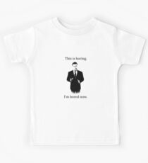 Jack Donaghy is bored now. Kids Tee