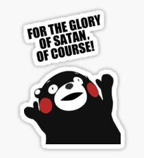 Satanic Kumamon Sticker