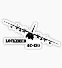 Ac 130 Gunship Stickers | Redbubble