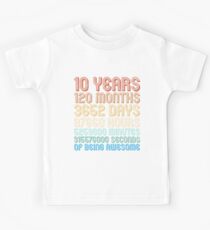 10th Birthday Kids T-Shirt