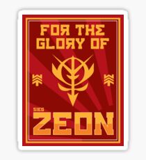 Pegatina Zeon Propaganda