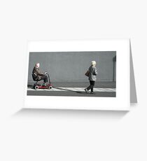 Chase me Greeting Card
