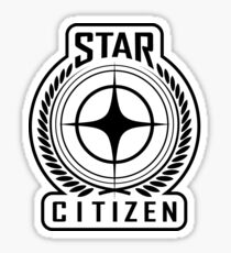Star Citizen - BLACK Sticker