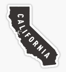 California - My home state Sticker