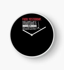 Reloj Gary Vaynerchuk / Gary Vee - A la mierda ayer - BLANCO