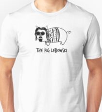 The Pig Lebowski Unisex T-Shirt