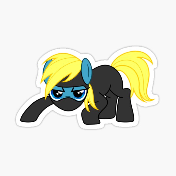 Pony Ninja Sticker