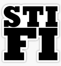 Sticky Fingers STIFI LOGO Sticker