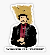 Turd Ferguson Oversized Hat Sticker